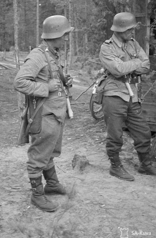 WW2 Finnish army wire cutter pouch