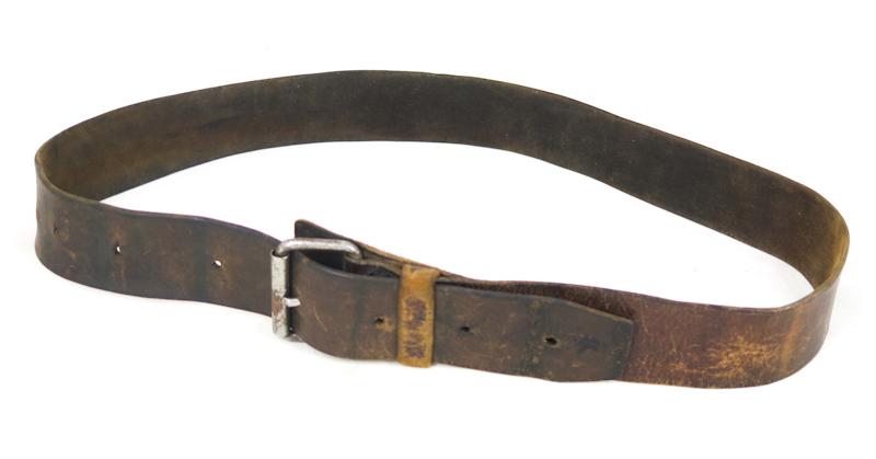 WW2 Finnish army M30 leather belt