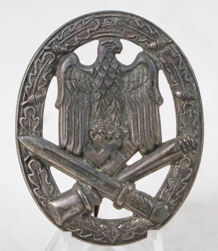 WW2 German Wehrmacht/Waffen-SS General assault badge - Wilhelm Hobacher