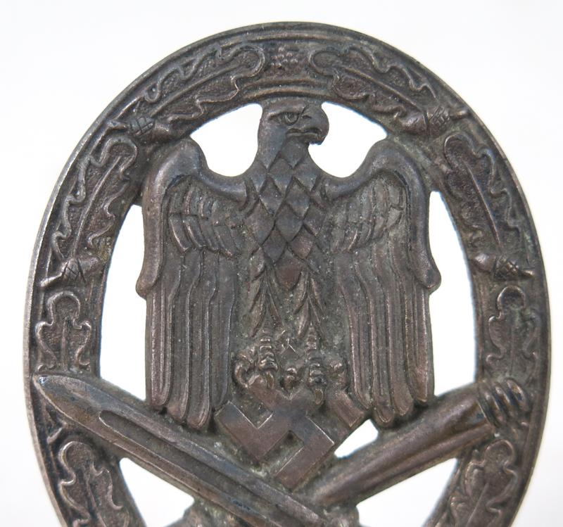 WW2 German Wehrmacht/Waffen-SS General assault badge - Wilhelm Hobacher