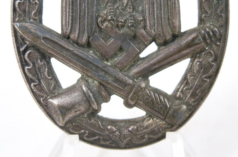 WW2 German Wehrmacht/Waffen-SS General assault badge - Wilhelm Hobacher