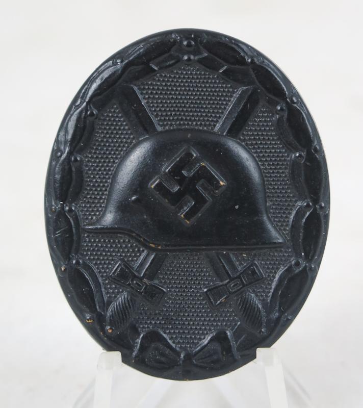 WW2 German Wehmacht/Waffen-SS Wound badge black - Hugo Lang