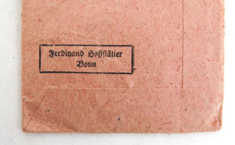 WW2 German War Merit medal with packet - Hoffstätter