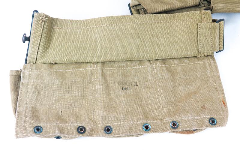 WW2 US army M1937 BAR -magazine belt - 1941