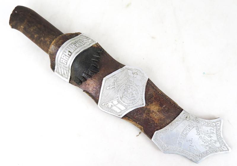 WW2 Finnish Trench art - Karhumäki 1941-42