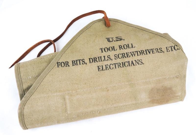 WW2 US army Electricians tool roll