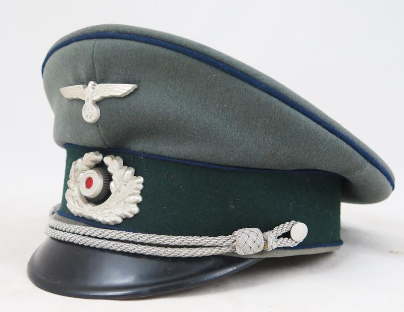 WW2 German Medical officers visor cap