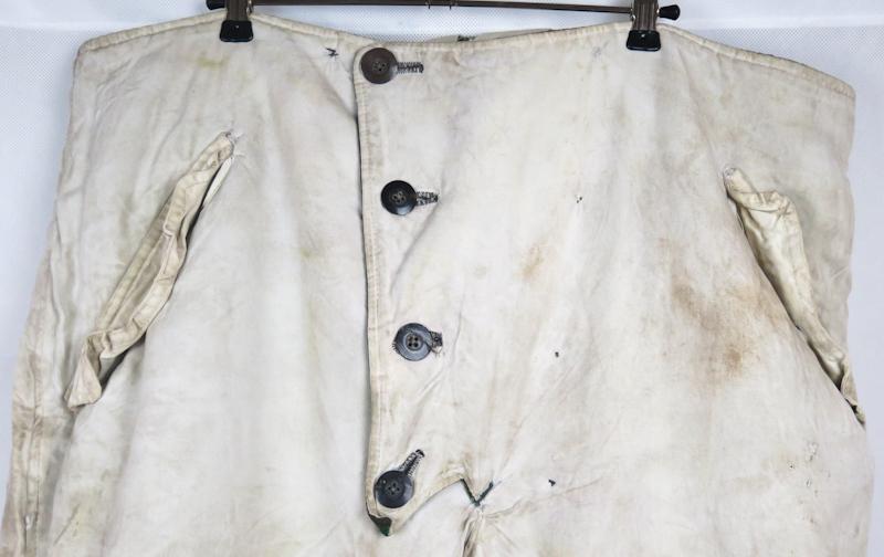 WW2 German Wehrmacht Splittertarn reversible winter trousers - 1st pattern