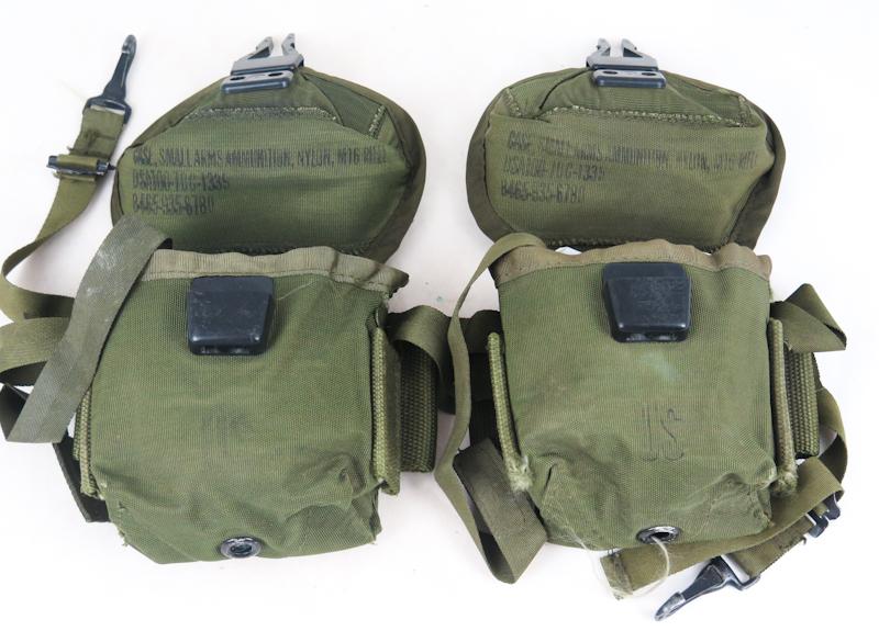 Cold war Vietnam US army M1967 M16 20 round mag pouch - 1970