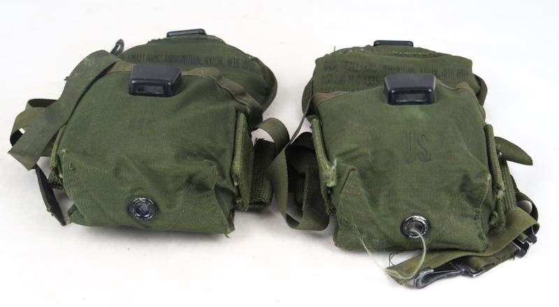 Cold war Vietnam US army M1967 M16 20 round mag pouch - 1970