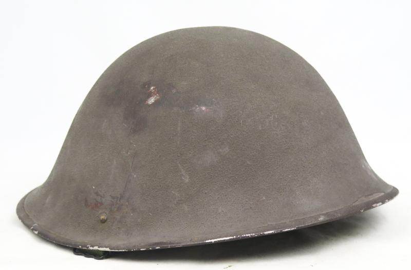 Cold-war British army Mk4/5 steel helmet