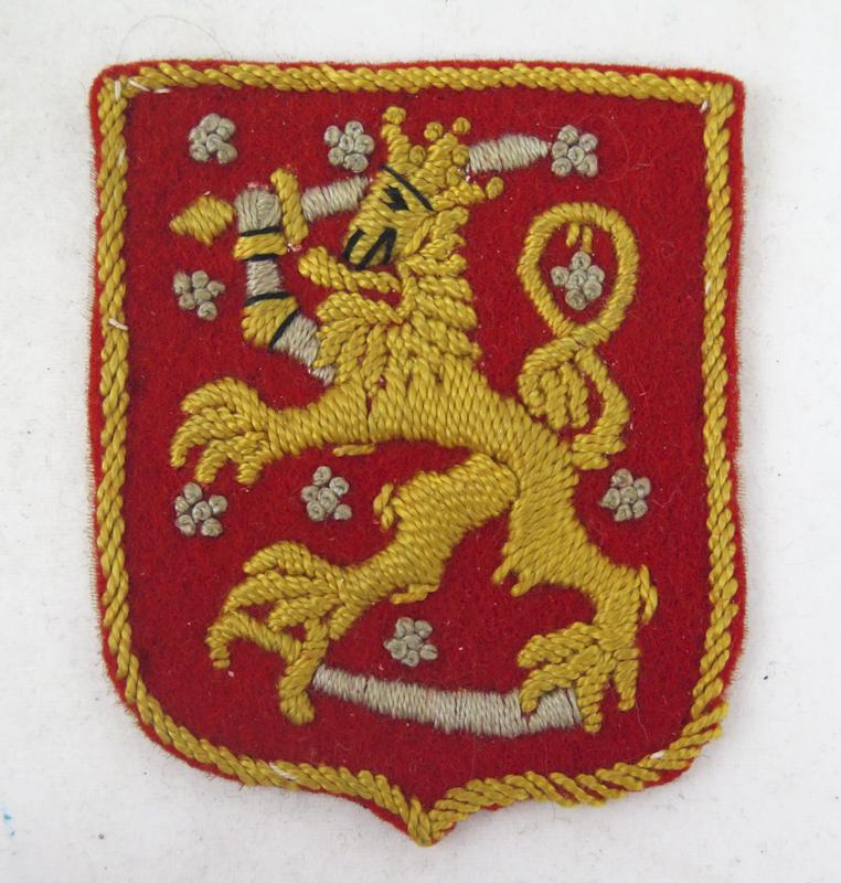 Pre-war Finnish officers M/1922 arm band shield