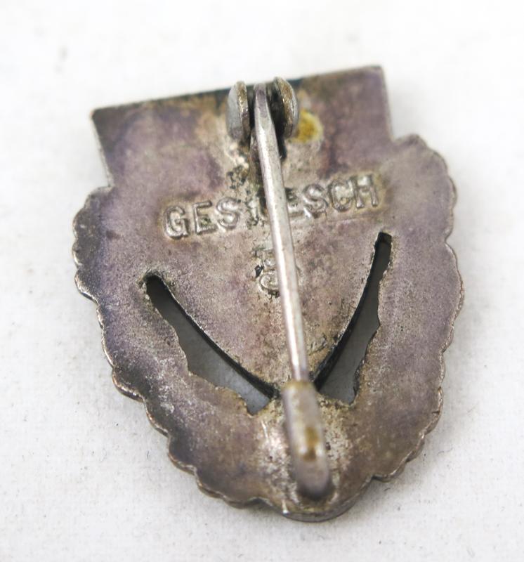 WW2 German NSRKB 40 years membership badge