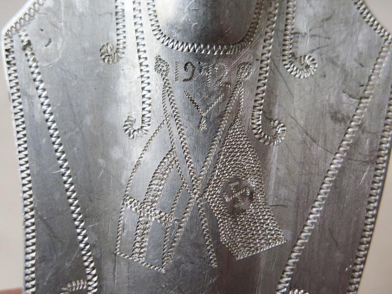 WW2 Finnish trench art sheath - Salla-Rukajärvi 1942