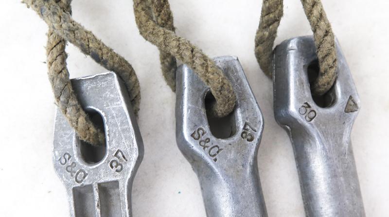 WW2 German Wehrmacht/Waffen-SS tent beg set - aluminium
