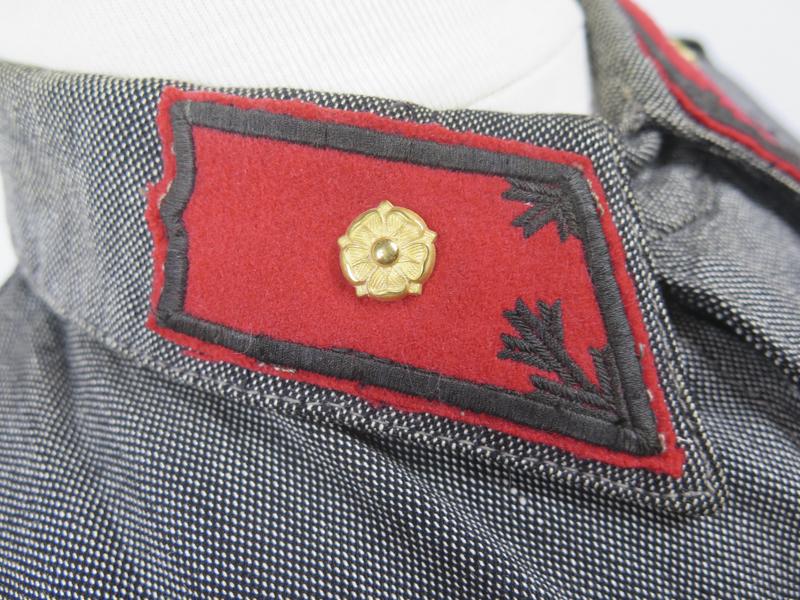 WW2 Finnish army M36 summer blouse - variant cloth