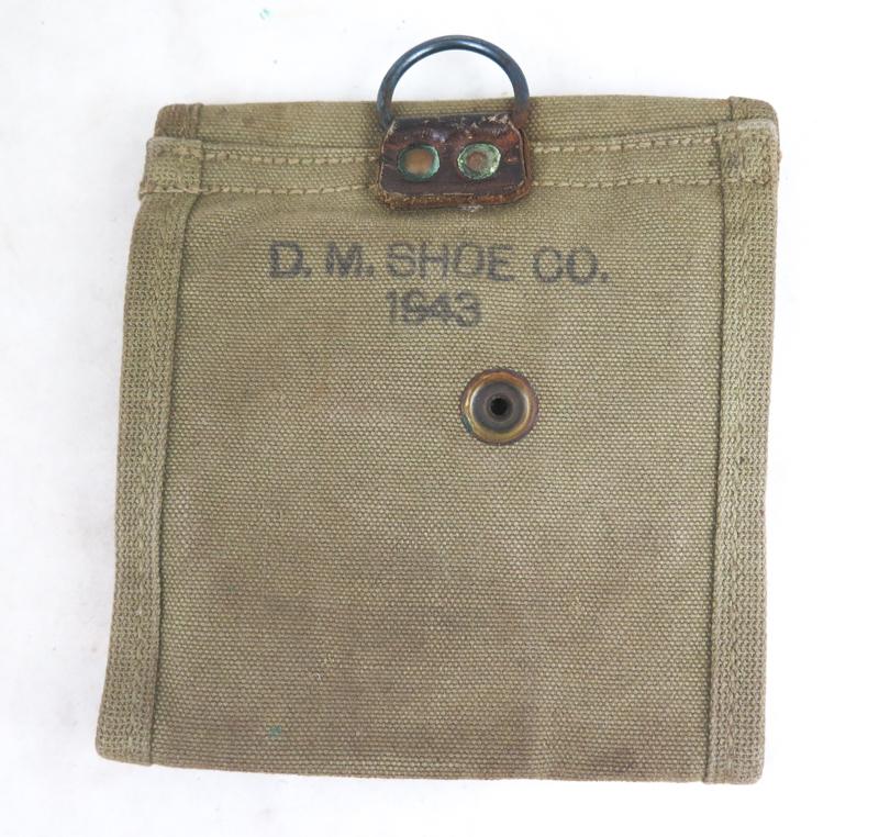 Post-war French US M1 carbine pouch and french 1st aid packet