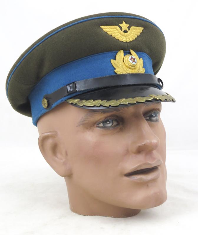 Cold war Soviet Air force officers M1954 visor cap