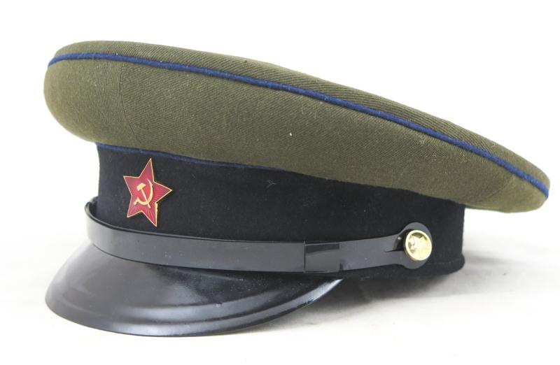 Cold war Soviet army M1955 visor cap technical troops 1965