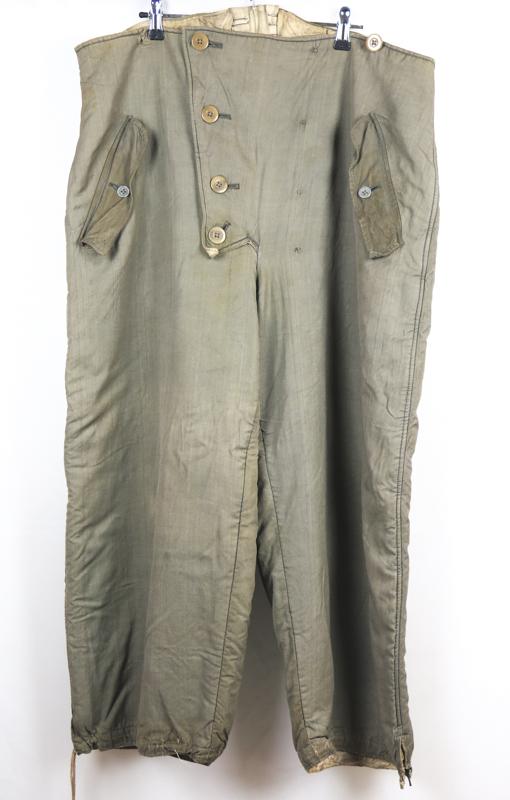 WW2 German Wehrmacht Grey reversible winter trousers