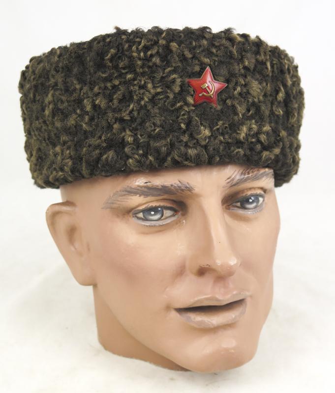 1940s  Soviet army Finka fur cap