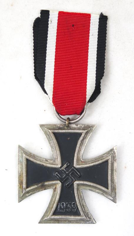 WW2 German iron cross 2nd class - S.Jablonski