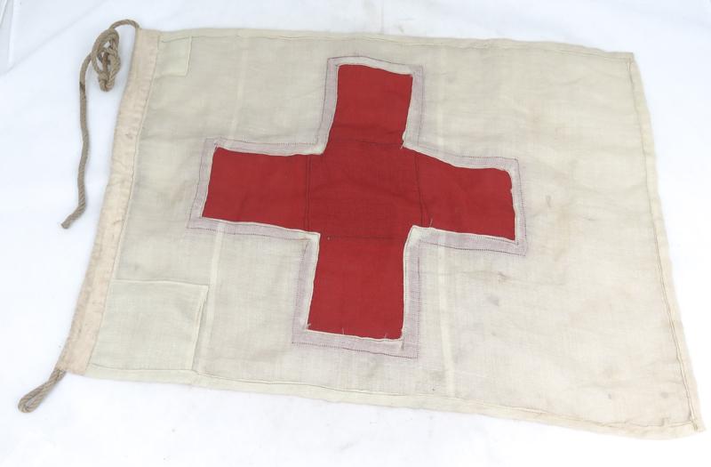 WW2 Finnish medical first-aid station banner