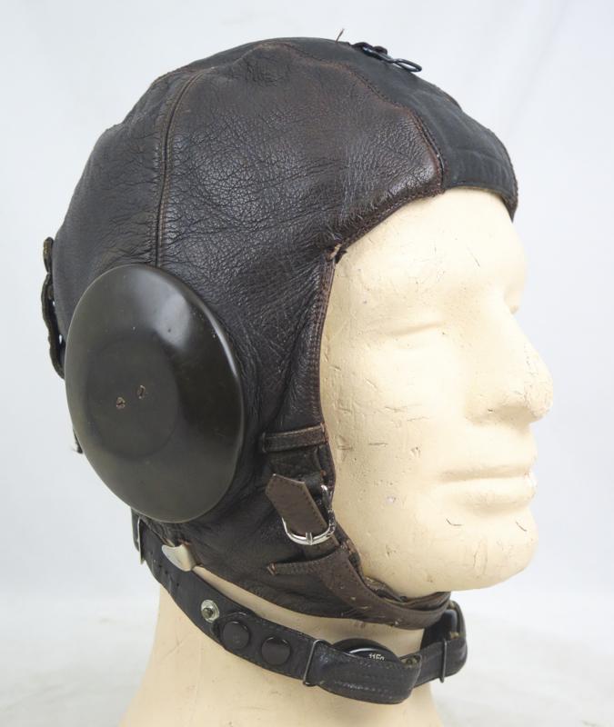 WW2 German Luftwaffe/Finnish Air force LKH W flight helmet