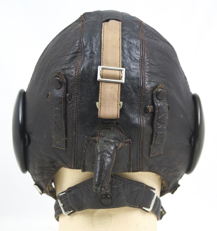 WW2 German Luftwaffe/Finnish Air force LKH W flight helmet