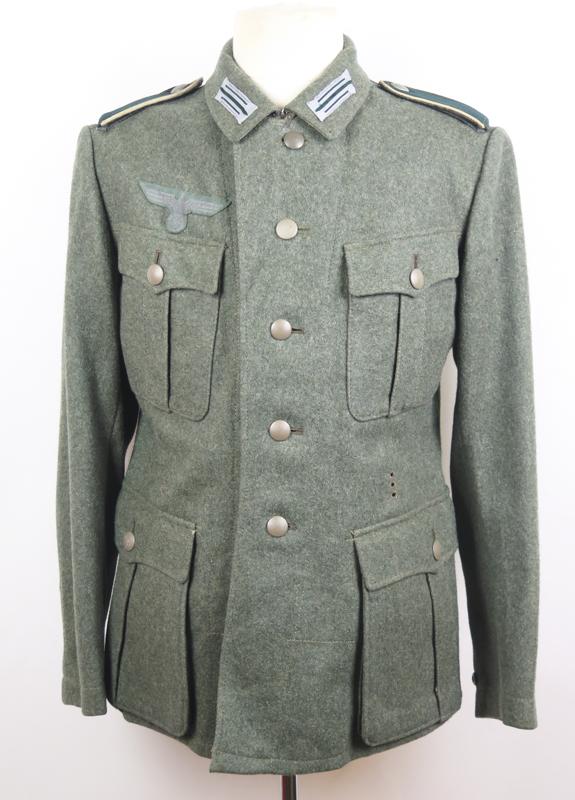 WW2 German Wehrmacht army M40 field jacket infantry - Restored ex-finnish army