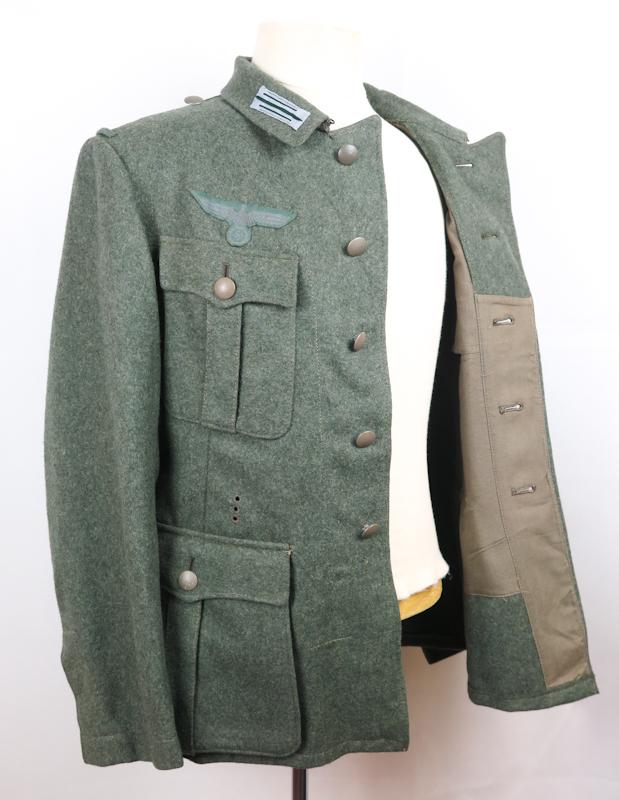 WW2 German Wehrmacht army M40 field jacket infantry - Restored ex-finnish army