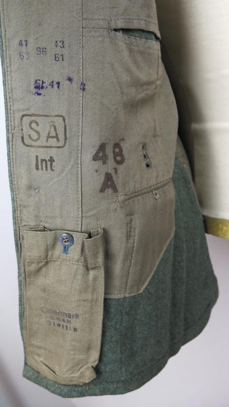 WW2 German Wehrmacht army M40 field jacket infantry - Restored ex-finnish army