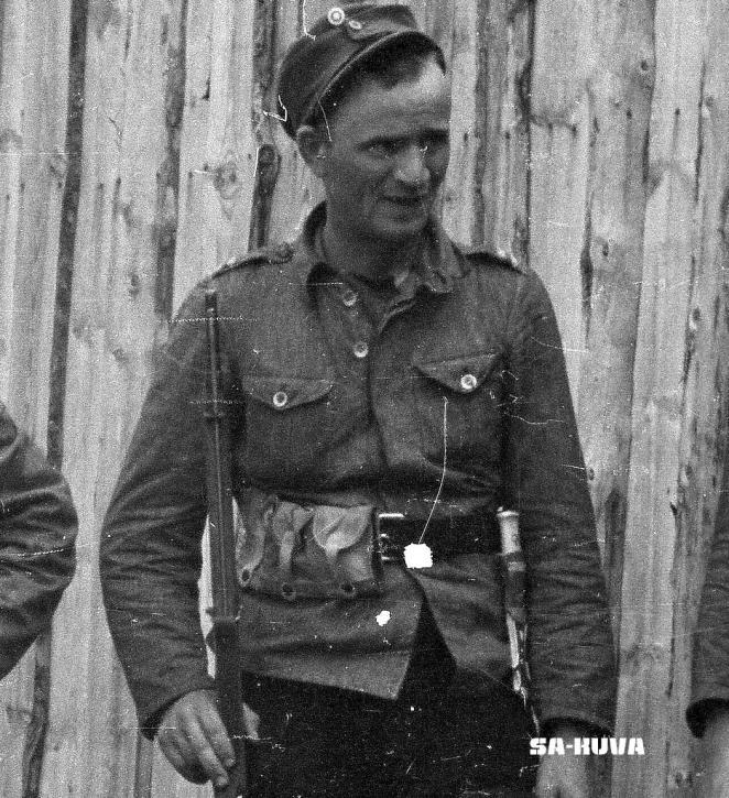 WW2 Finnish army ammo pouch - cloth variant