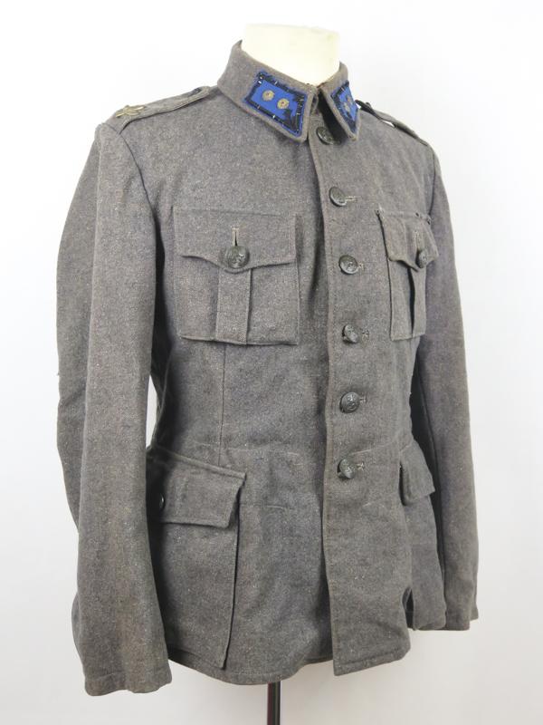 WW2 Finnish Pilot M36 field jacket - Named with documents