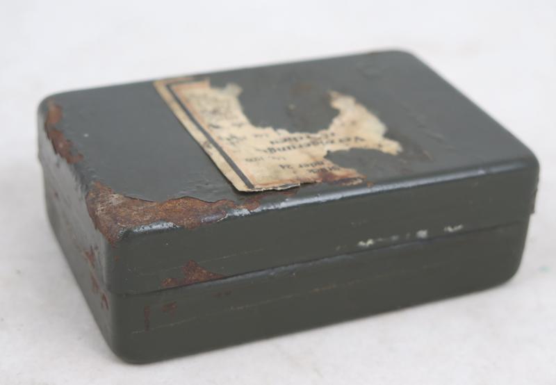 WW2 German Brennzunder 24 empty metal case - 1938