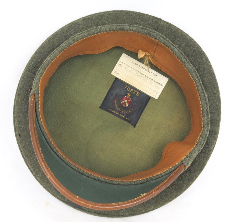 WW1 US army officers M1912 visor cap