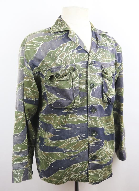 Vietnam war period US MDAP pattern Tiger stripe shirt