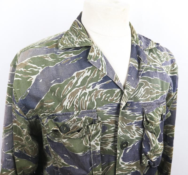 Vietnam war period US MDAP pattern Tiger stripe shirt
