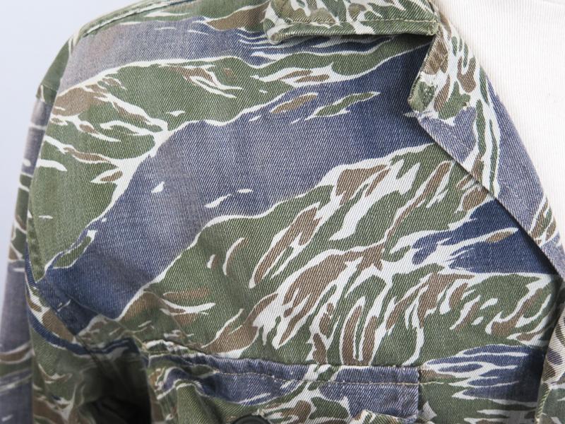 Vietnam war period US MDAP pattern Tiger stripe shirt