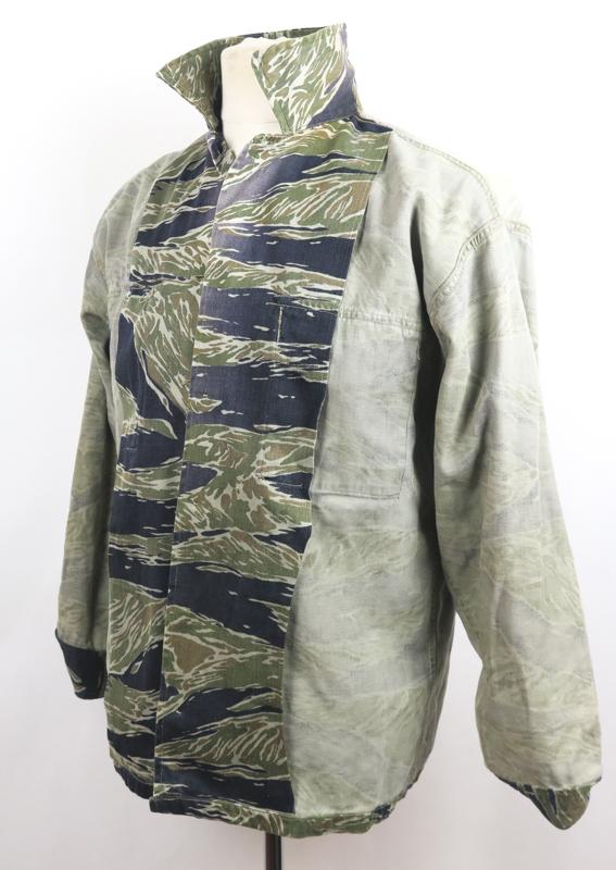 Vietnam war period US MDAP pattern Tiger stripe shirt