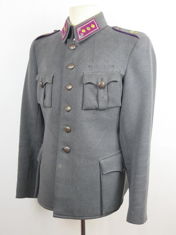 WW2 Finnish army engineer troops captain M/36 field jacket