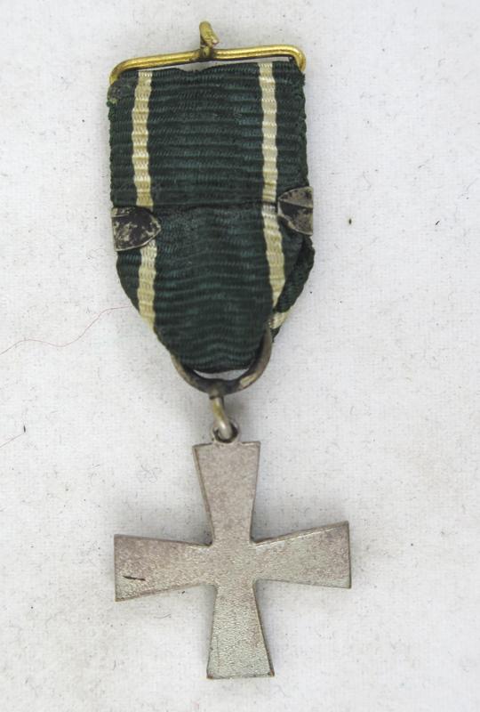Finnish 1941-44 Campaign cross miniature - 17.division with Hangö clasp