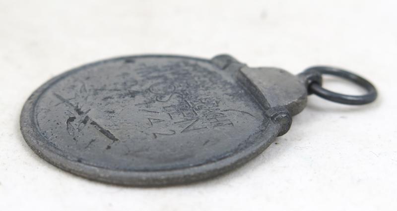 WW2 German eastern-front commemoration medal Ostmedaille - Maker 19 E.F. Wiedmann